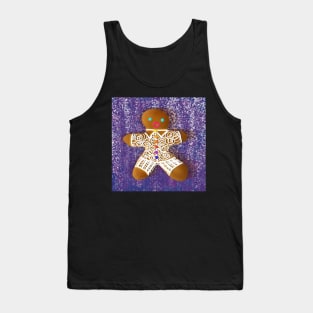 Gingerbread person man Tank Top